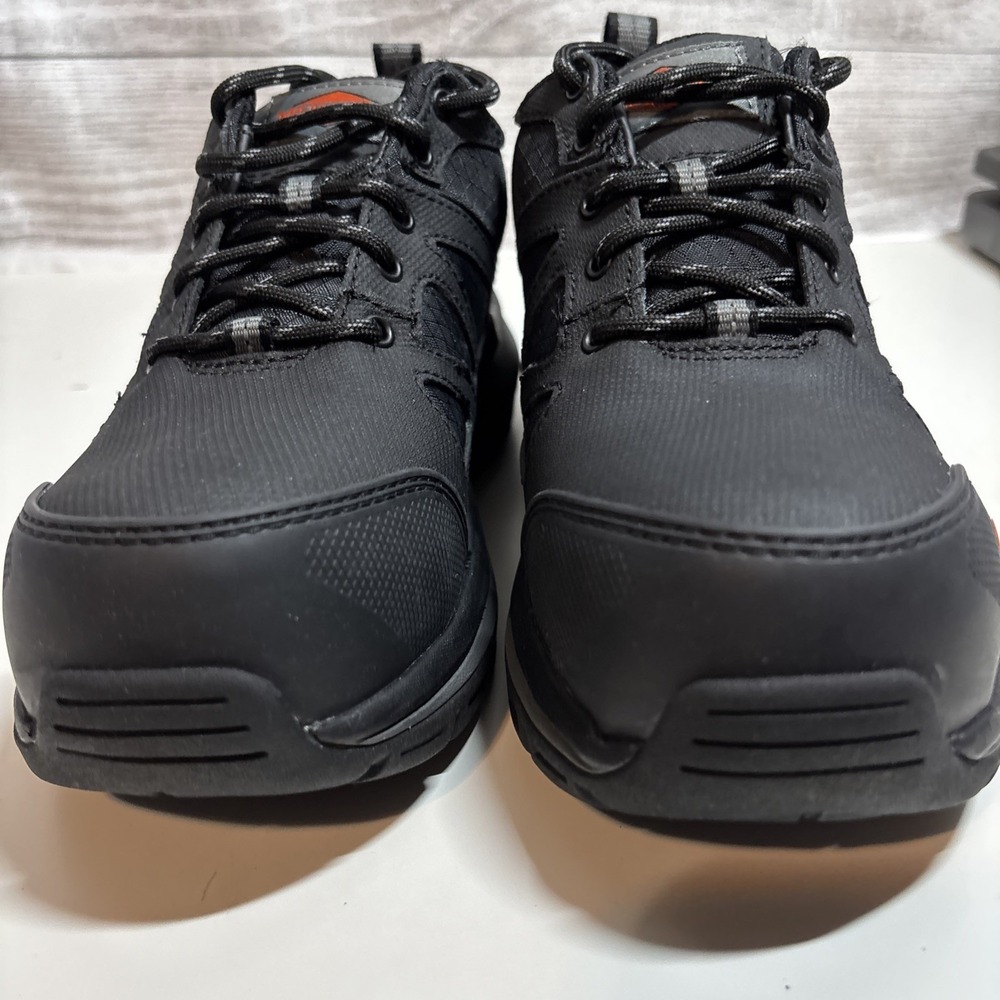 Merrell Fullbench Comp Toe J003325 Black Work Sneakers Shoes Men's‎ 4 Women's 6 - Picture 3 of 10